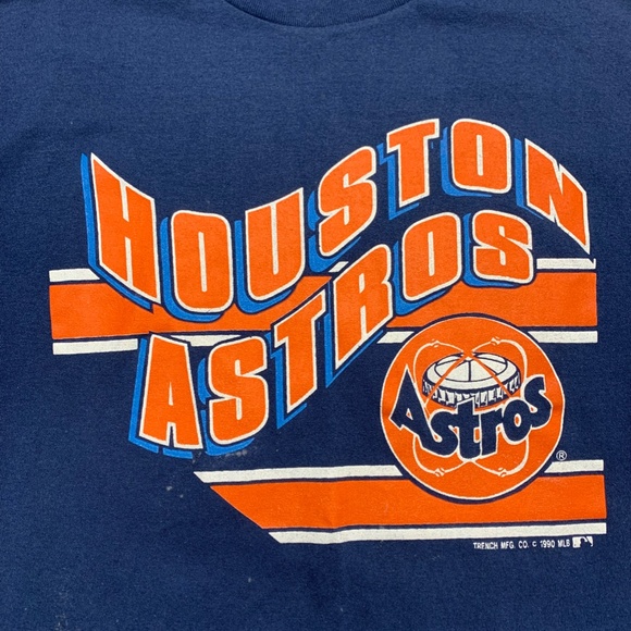 Vintage 1990 Houston Astros Graphic Tee - Picture 1 of 5